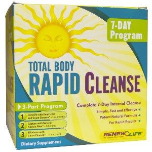 Total Body Rapid Cleanse, 7-Day (3-part kit)* Renew Life